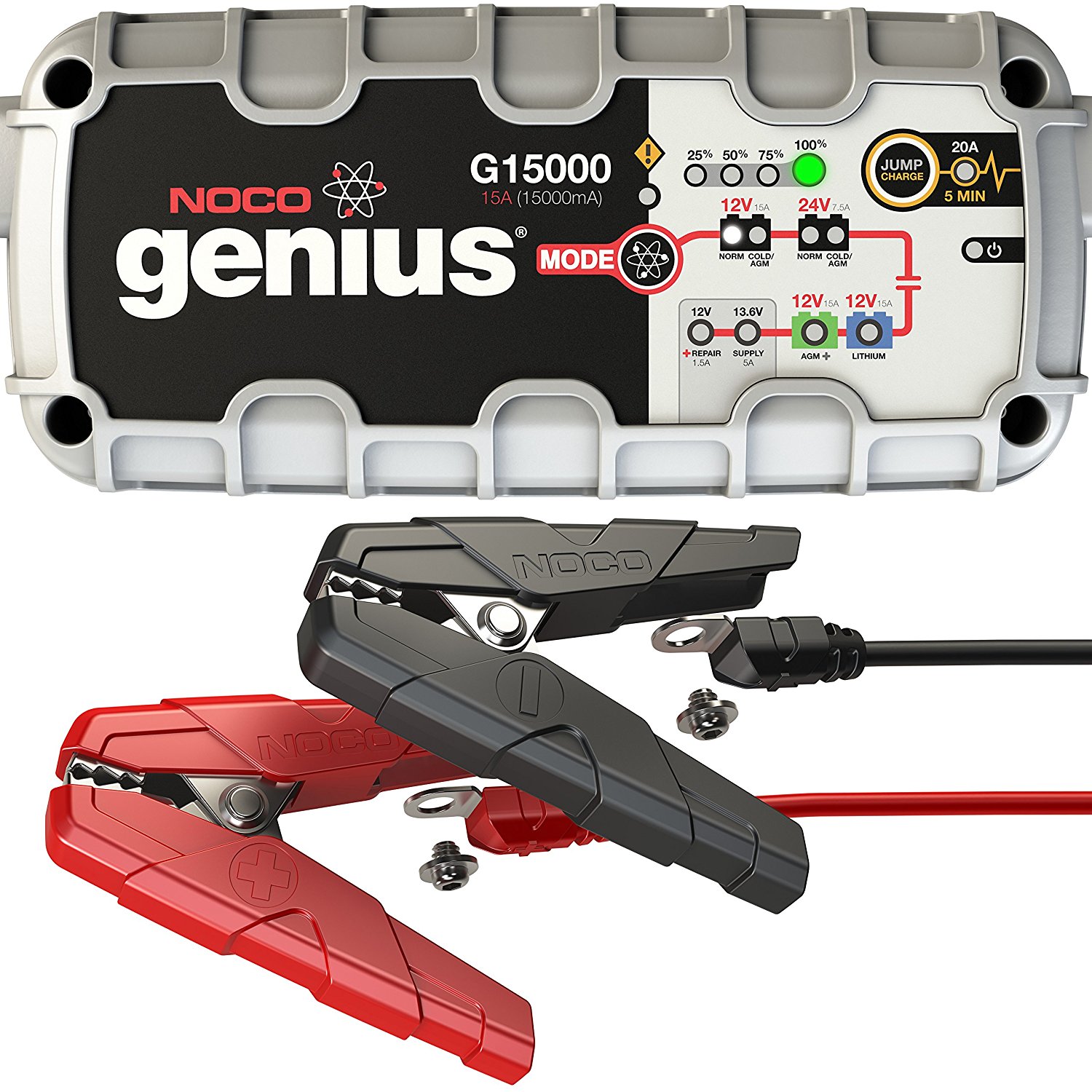 NONO Genius G15000 12v/24v Smart Battery Charger